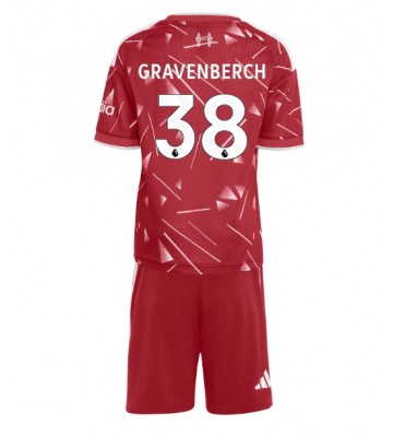 Liverpool Ryan Gravenberch #38 Hjemmebanetrøje Børn 2026-27 Kortærmet (+ Korte bukser)